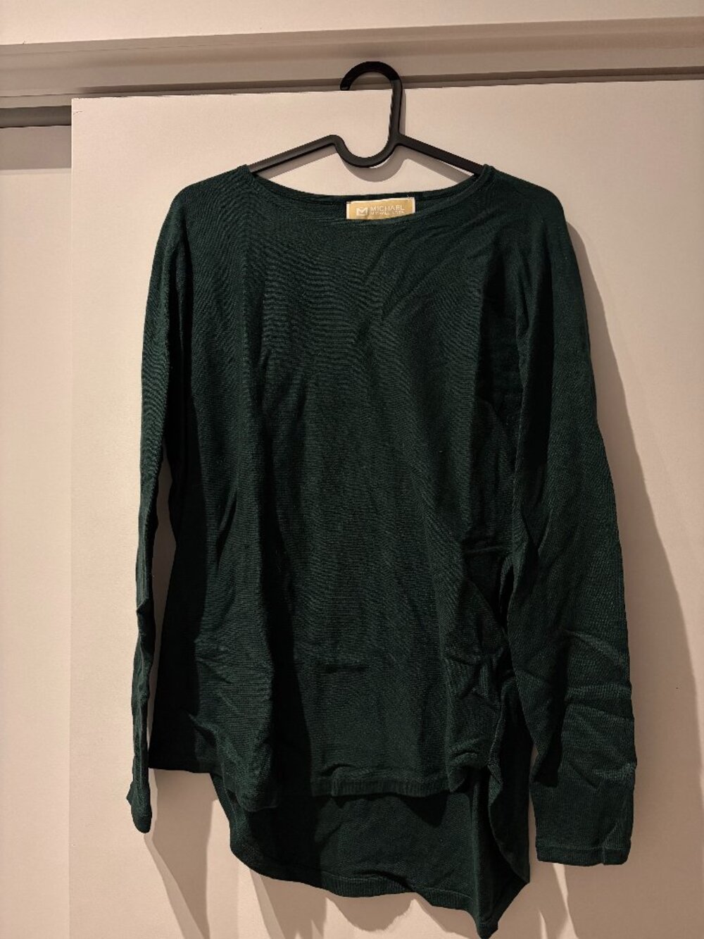 Michael Kors Hi-Lo Hem Sweater - Forest Green